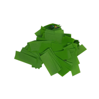 Coriandoli verde rettangolari da 5 kg.