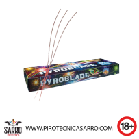 PYROBLADE 10 PEZZI BORGONOVO "MICCIA PER COLLEGAM