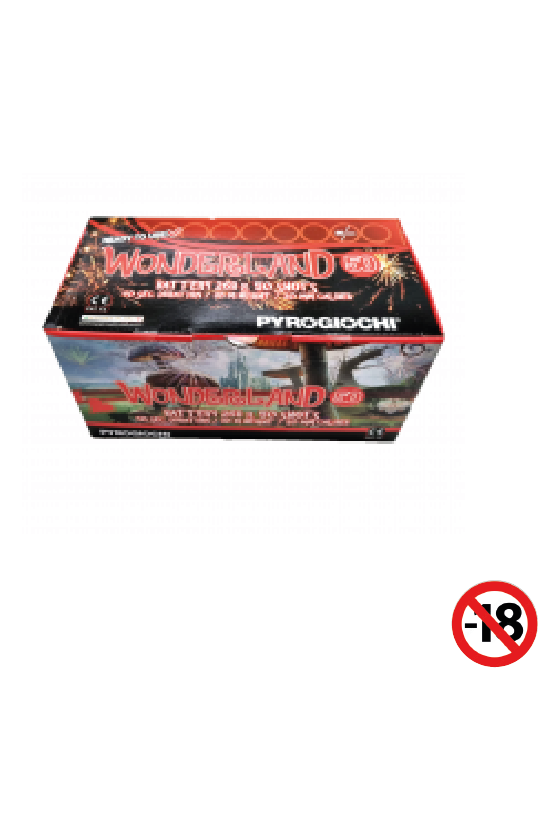 WONDERLAND 50 COLPI PYROGIOCHI
