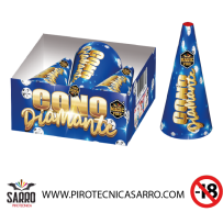 CONO DIAMANTE 3 PEZZI MAGIC FIRE