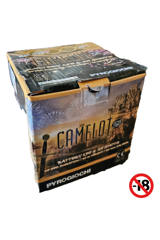 CAMELOT 25 COLPI PYROGIOCHI