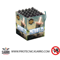 PATRIOT 25 COLPI 4 PEZZI MAGIC FIRE