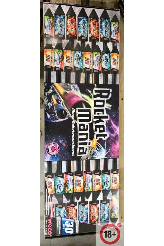 RAZZI ROCKET MANIA 30 PEZZI...