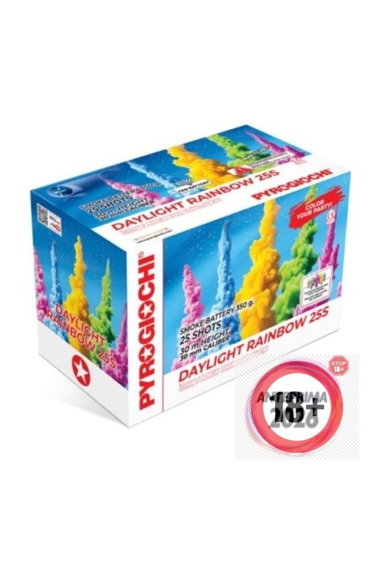 RAINBOW DAYLIGHT 25 COLPI...