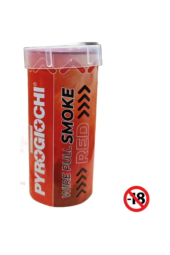 WIRE PULL SMOKE RED PYROGIOCHI