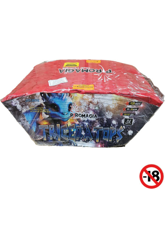 TRICERATOPS 130 COLPI PIROMAGIA