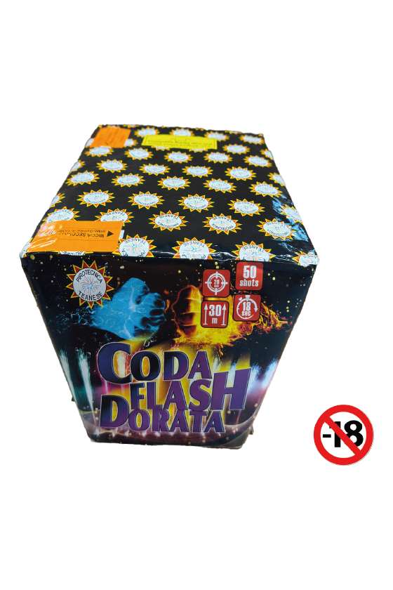 CODA FLASH DORATA 50 COLPI...
