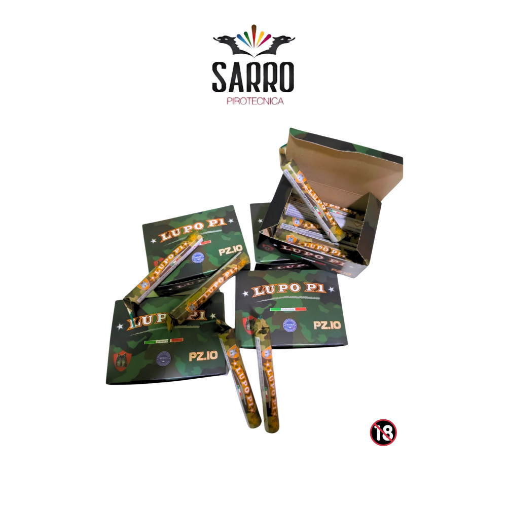PETARDO LUPO P1 10 PEZZI